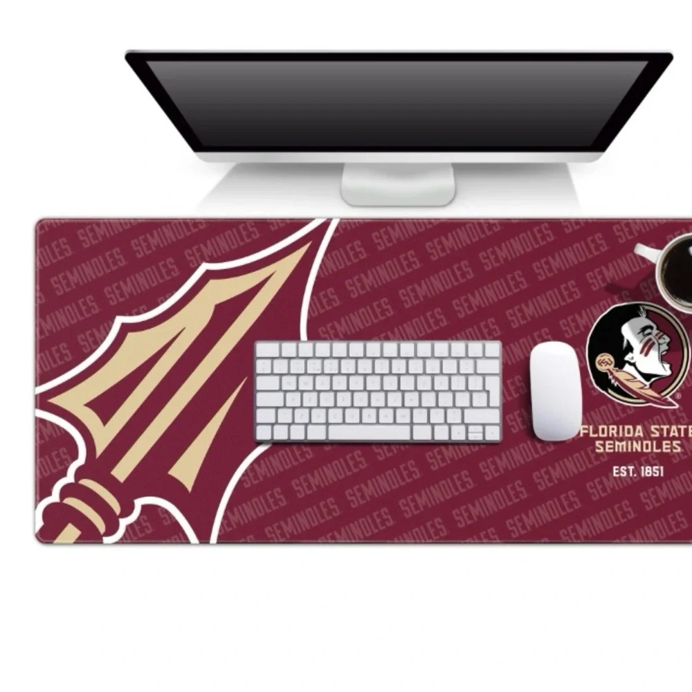 New NCAA Florida State Seminoles Home Work Office Desk XL Mouse Pad Mat